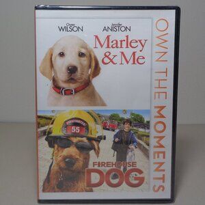 MARLEY & ME / FIREHOUSE DOG New DVD / Double Feature / Bonus Special Features
